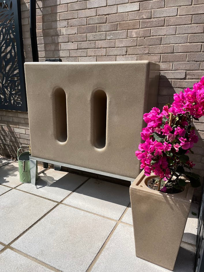 500 Litre Water Butt V1 - Sandstone